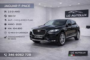Jaguar F-Pace 2.0 D 180 CV AWD aut. Chequered Flag
