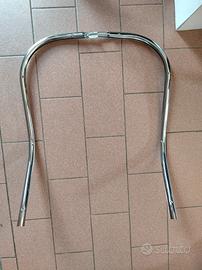 Bordo scudo cromato Cuppini per vespa