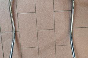 Bordo scudo cromato Cuppini per vespa