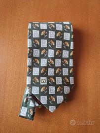 Cravatta vintage Valentino 100% seta