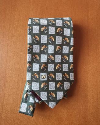 Cravatta vintage Valentino 100% seta