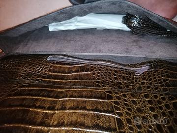 Cartella Vintage Sudhaus – Pelle e Camoscio