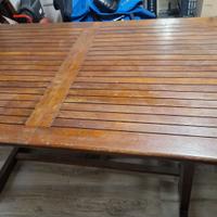 Tavolo + 10 sedie in TEAK  ( ALEXANDER COLLECTION)