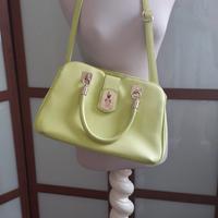 borsa donna estiva verde acido 