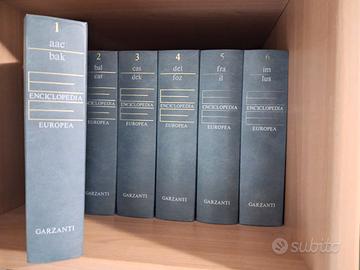 Enciclopedia Europea (n.12) + Atlante Garzanti