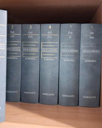 Enciclopedia Europea (n.12) + Atlante Garzanti