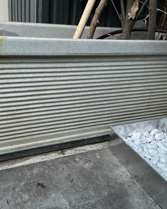 Fioriera rettangolare 1000 righe 40x100cm