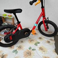 Bicicletta Bici B Twin Discover 500 14 pollici