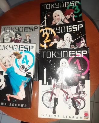 Manga  5 fumetti di Tokyo Esp 