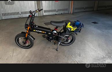 aniioki A8 pro max  4400 w doppio motore 72 km/h