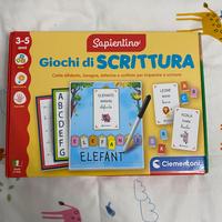 SAPIENTINO CLEMENTONI - GIOCHI DI SCRITTURA