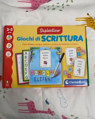 SAPIENTINO CLEMENTONI - GIOCHI DI SCRITTURA