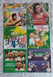 Lotto composto da n.6 dischi 45 giri vintage 