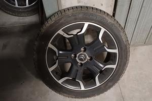 gomme invernali con cerchi in lega