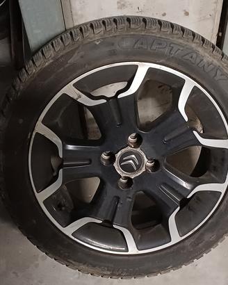 gomme invernali con cerchi in lega