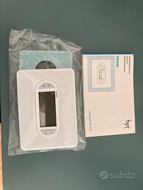 Cronotermostato th450 cover bianca e azzurra