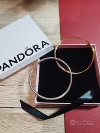 Bracciali rigidi Pandora linea Sinuosa