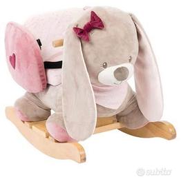 Nattou Dondolo per bambini Nina Il Coniglietto
