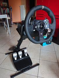 Volante Logitech G920 + Supporto Pro Driving Sim