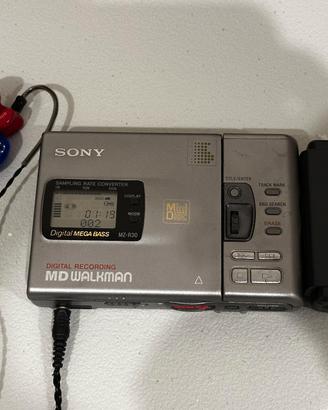 SONY MINIDISK MZ X30 audio recording