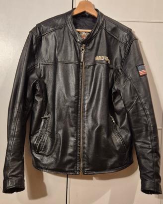 Giacca in pelle taglia M Harley Davidson 