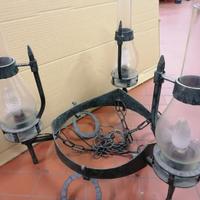 Lampadari ferro vintage rustici