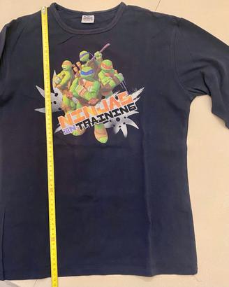 Maglietta Turtles Nickelodeon nera, ragazzo 12