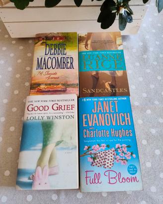 4 romanzi bestsellers del New York Times in ingles