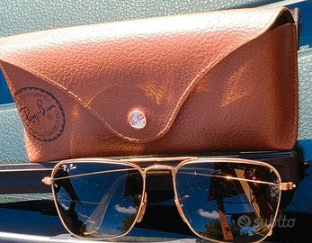 Ray-Ban Caravan Vintage B&L – Montatura Dorata