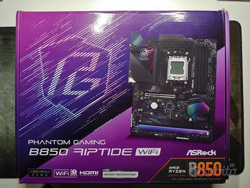 ASRock B850 Phantom Gaming Riptide WiFi 7 nuova