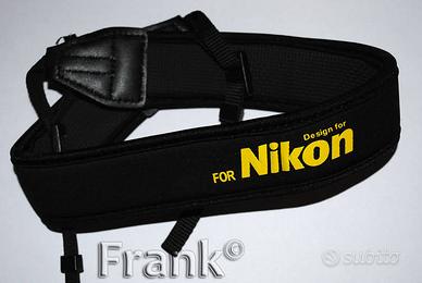 Tracolla compatibile Reflex Nikon NUOVA