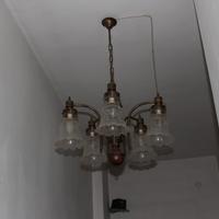 VINTAGE lampadario con campanelle