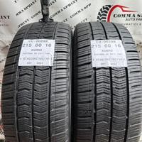 2 PNEUMATICI 215/60 R16C KUMHO 4 STAGIONI 95%