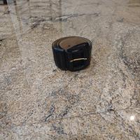 cintura in vera pelle Gianfranco Ferré bagpipe 