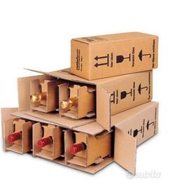 Scatole NakPak per spedire  1 ,2 o 3 Bottiglie
