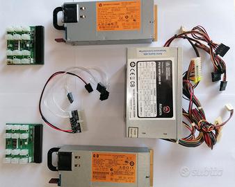 TRE ALIMENTATORI 12 V. DUE DA 750W  E UNO DA 500W