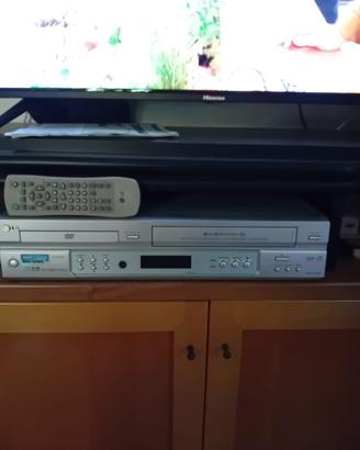Lettore DVD VHS LG DVC 6500 6 testine