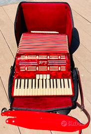 Fisarmonica Scandalli 80 bassi 37 tasti 4 registri