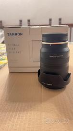 Obiettivo Tamron  17-28 f2,8 per sony e-mount