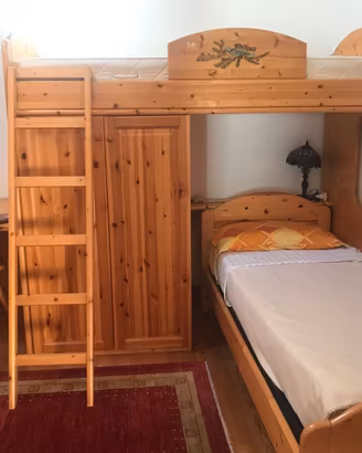 Arredo stile montano per cameretta ragazzi