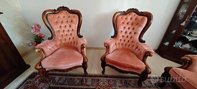 Salotto stile Luigi Filippo 