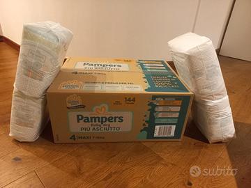 96 Pannolini Pampers Baby Dry taglia 4