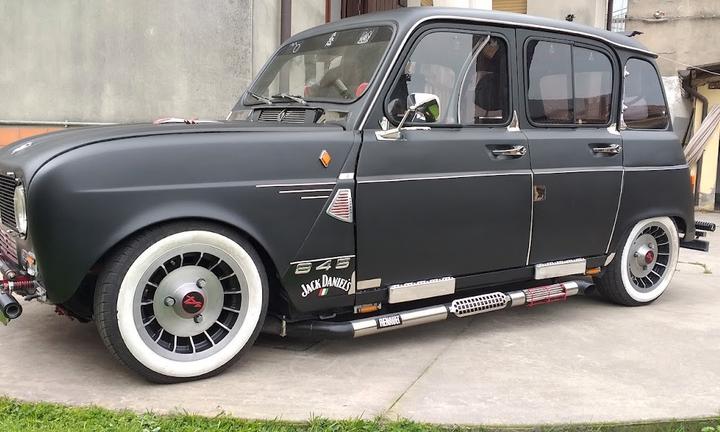 Renault 4 epoca - 1982 TOTALMENTE RIVISITATO