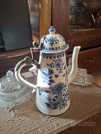 antica teiera caffettiera porcellana 1700-1750