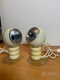 LAMPADA VINTAGE SPACE AGE  DESIGN EYE BALL MAGNETI