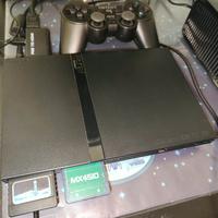 PlayStation 2 + 2 controller Funtuna + opl