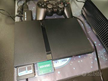 PlayStation 2 + 2 controller Funtuna + opl
