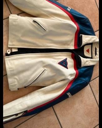 giacca per moto in pelle 