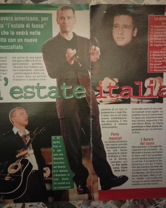 Eros Ramazzotti - 10 pagine tra articoli/intervist