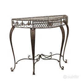 Consolle in Ferro e Lamierino - XX Secolo